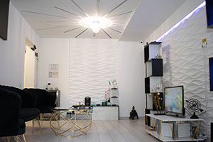 Litere volumetrice luminoase, iluminare tiip halou cu LED-uri SMD